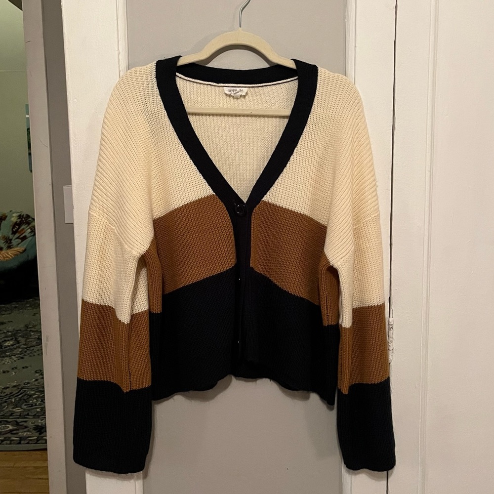 Color block Cardigan